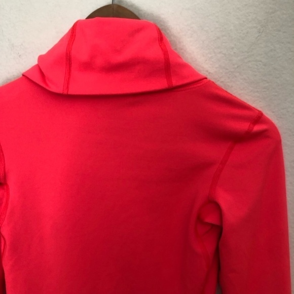 Nike Pro Dri-Fit Neon Cowl Neck Pullover - Picture 9 of 16